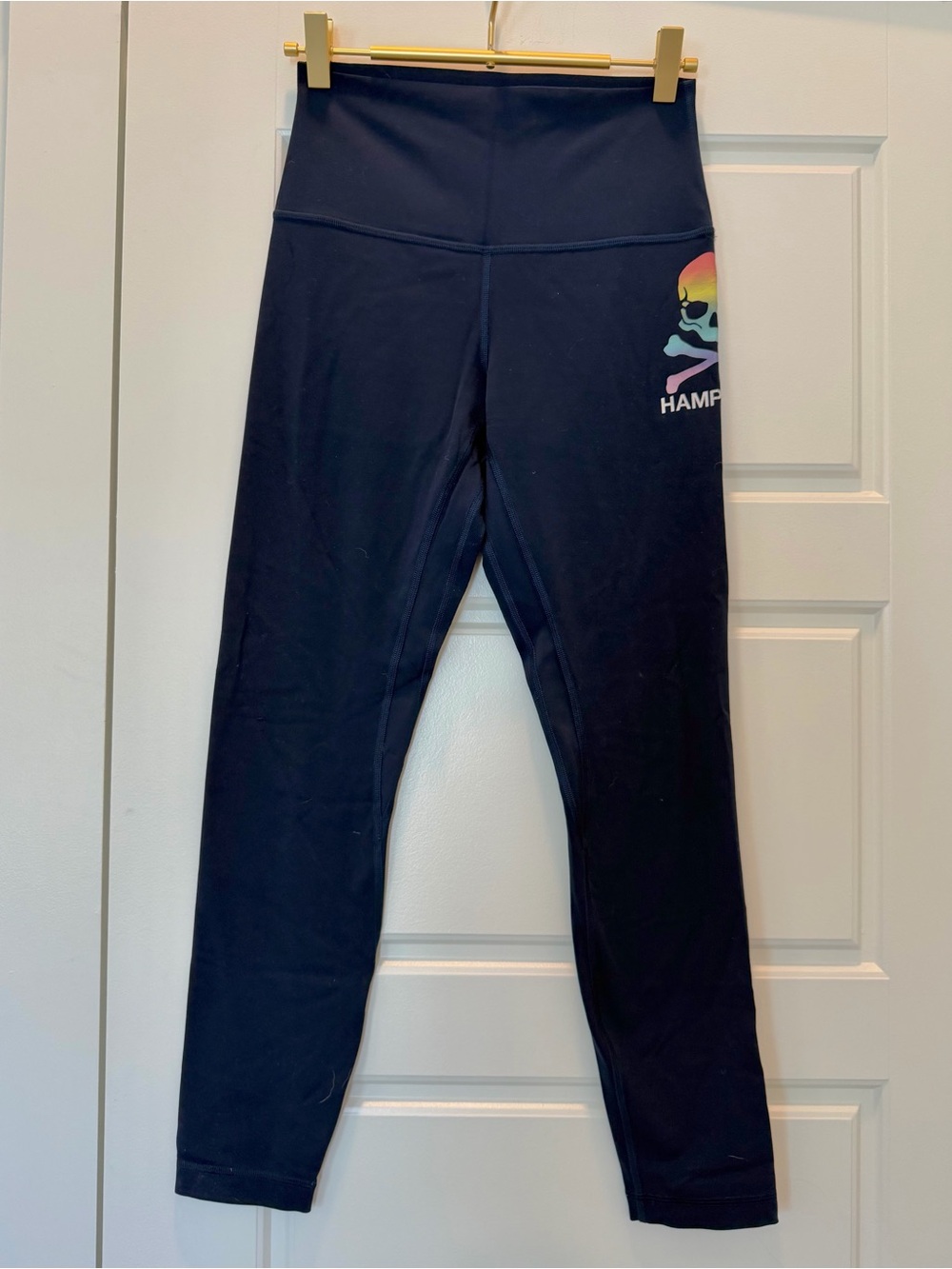 Soulcycle x Lululemon Navy Hamptons Leggings Size 6